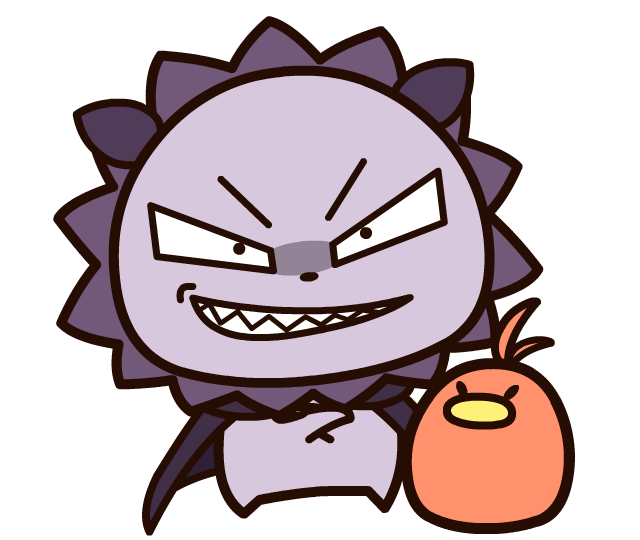 ダークスピーカー＆てんてんのキャラクター画像